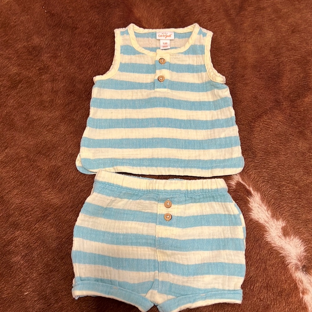 Cat and Jack stripe set for babies!
